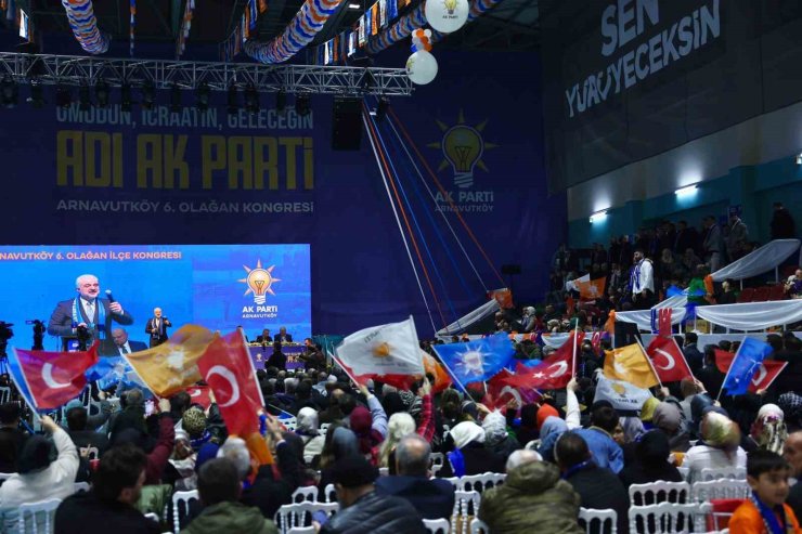 AK PARTİ ARNAVUTKÖY’DE SALİM GÖKHAN GÜREK’E BÜYÜK DESTEK