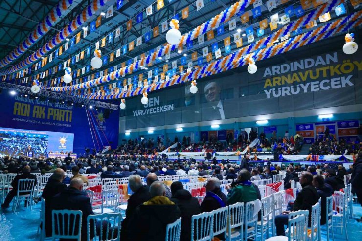 AK PARTİ ARNAVUTKÖY’DE SALİM GÖKHAN GÜREK’E BÜYÜK DESTEK