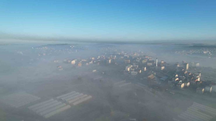 İSTANBUL’DA YILIN SON GÜNÜNDE MASALSI SİS GÖRÜNTÜLERİ
