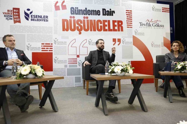 ESENLER’DE “GÜNDEME DAİR DÜŞÜNCELER” İSİMLİ SEMİNER PROGRAMI DÜZENLENDİ