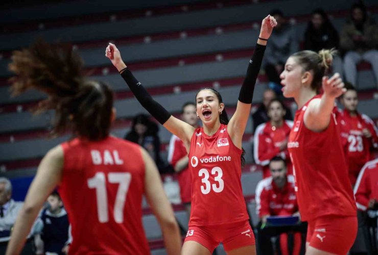 U16 KIZ VOLEYBOL MİLLİ TAKIMI, AVRUPA ŞAMPİYONASI FİNALLERİNDE
