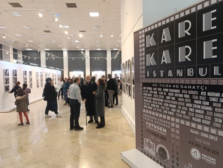 ‘KARE KARE İSTANBUL’ SERGİSİ MALTEPE’DE AÇILDI
