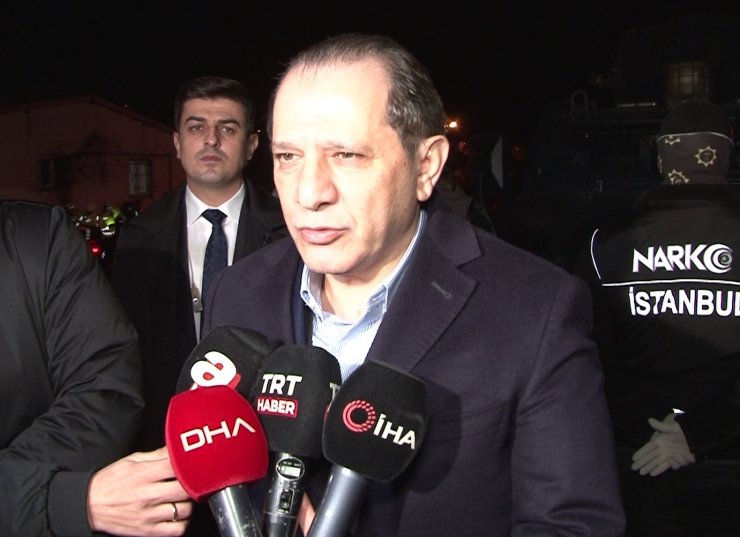 İSTANBUL EMNİYET MÜDÜRÜ SELAMİ YILDIZ: “ZEHİR TACİRLERİYLE MÜCADELEMİZİ SÜRDÜRECEĞİZ”