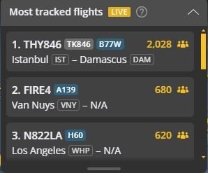 THY’NİN 13 YIL SONRA BAŞLATTIĞI SURİYE SEFERİ EN ÇOK TAKİP EDİLEN UÇUŞ OLDU
