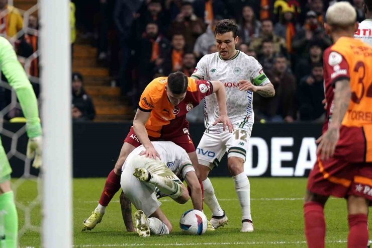 TRENDYOL SÜPER LİG: GALATASARAY: 1 - KONYASPOR: 0 (MAÇ SONUCU)
