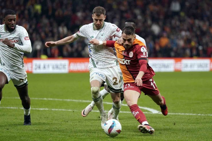 TRENDYOL SÜPER LİG: GALATASARAY: 1 - KONYASPOR: 0 (MAÇ SONUCU)