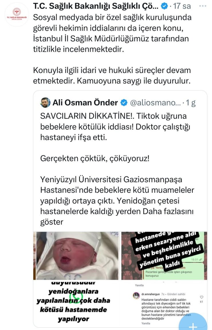 İSTANBUL’DA ÖZEL HASTANEDE ÇALIŞAN DOKTOR KENDİ HASTANESİNİ İHBAR ETTİ