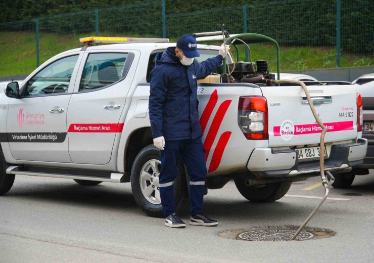 ÜMRANİYE BELEDİYESİ’NDEN KIŞ AYLARINDA DA SİVRİSİNEK MÜCADELESİ