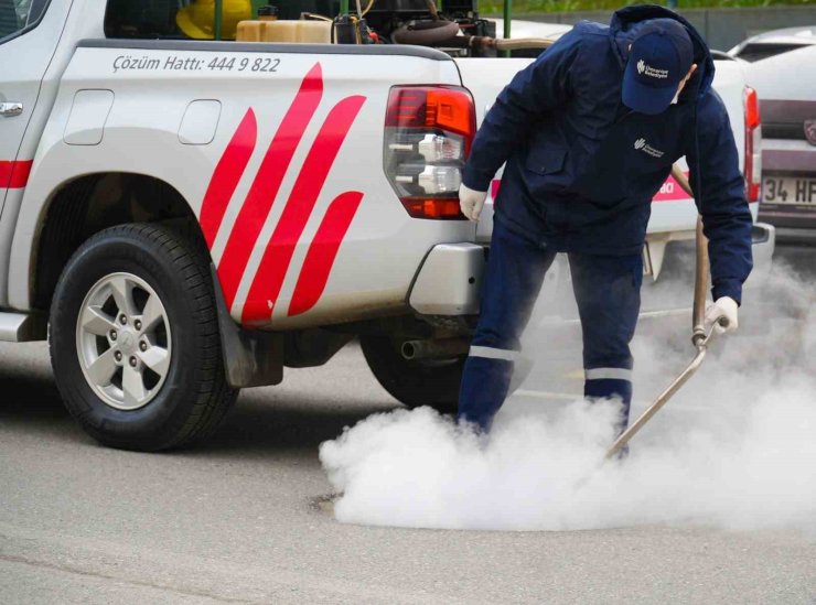 ÜMRANİYE BELEDİYESİ’NDEN KIŞ AYLARINDA DA SİVRİSİNEK MÜCADELESİ