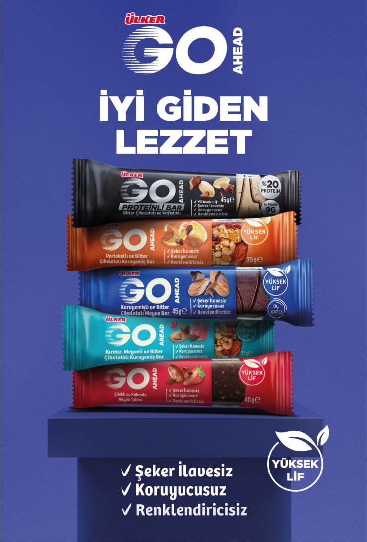 ÜLKER KURU YEMİŞ VE MEYVE BAR PAZARINA “ÜLKER GO AHEAD” İLE GİRDİ