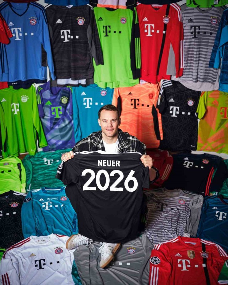 MANUEL NEUER, BAYERN’LE SÖZLEŞMESİNİ 2026’YA KADAR UZATTI
