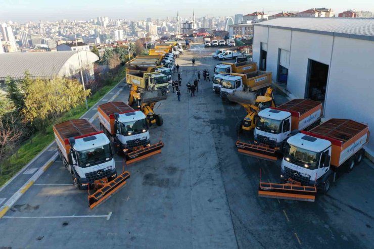 KÜÇÜKÇEKMECE’DE KIŞ SEFERBERLİĞİ:1230 PERSONEL SAHADA