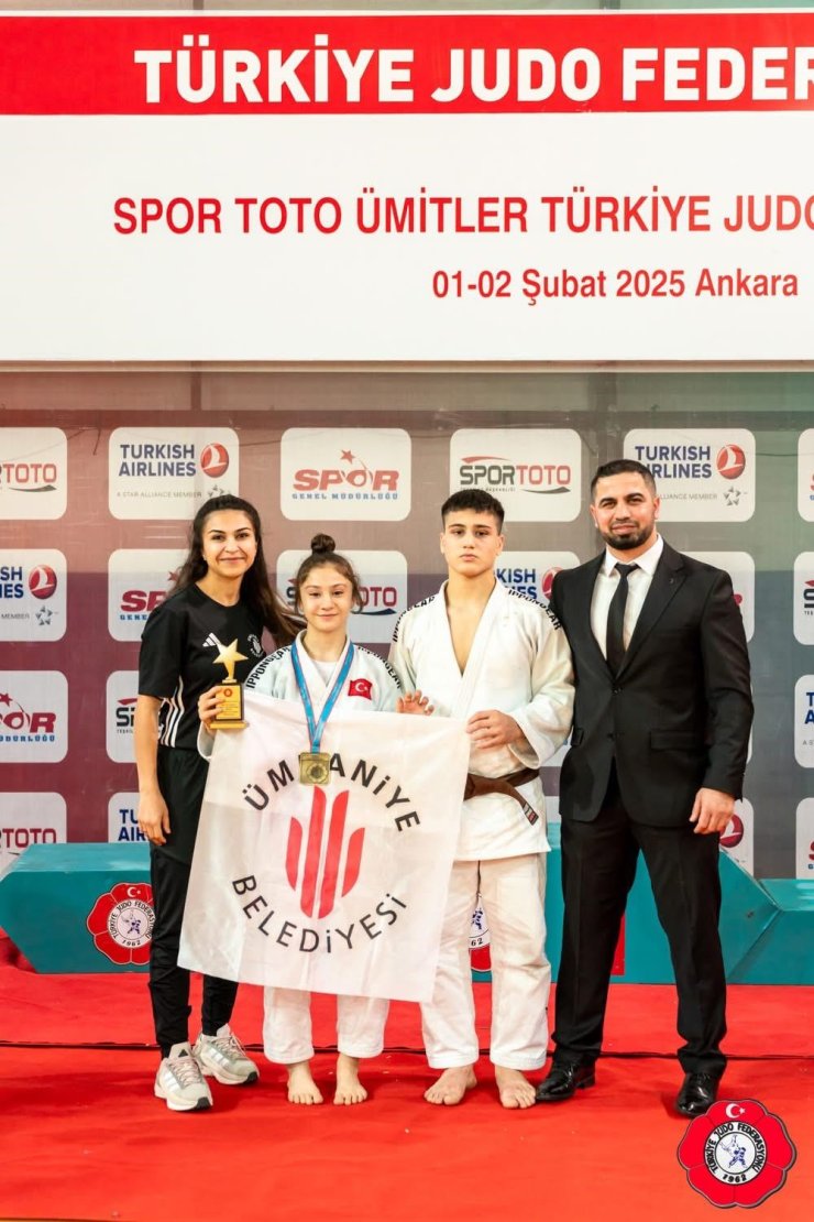 ÜMRANİYE’DEN BİR ŞAMPİYONLUK BAŞARISI DAHA