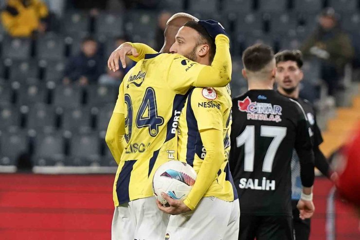 ZİRAAT TÜRKİYE KUPASI: FENERBAHÇE: 5 - ERZURUMSPOR FK: 0 (MAÇ SONUCU)