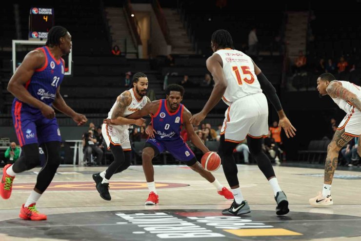 TÜRKİYE SİGORTA BASKETBOL SÜPER LİGİ: GALATASARAY: 87 - BAHÇEŞEHİR KOLEJİ: 84