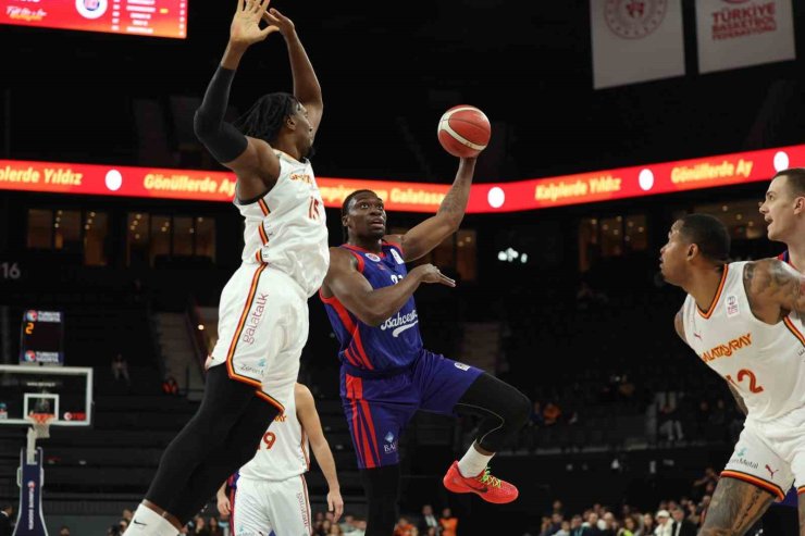 TÜRKİYE SİGORTA BASKETBOL SÜPER LİGİ: GALATASARAY: 87 - BAHÇEŞEHİR KOLEJİ: 84