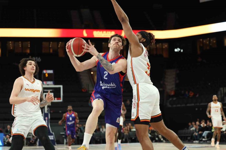 TÜRKİYE SİGORTA BASKETBOL SÜPER LİGİ: GALATASARAY: 87 - BAHÇEŞEHİR KOLEJİ: 84