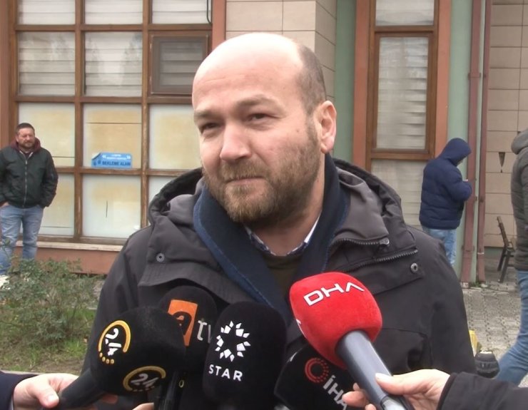 SARIYER’DE KAYBOLAN VEDAT CAN’NIN AİLESİ DNA TESTİ İÇİN ADLİ TIP KURUMUNA GELDİ