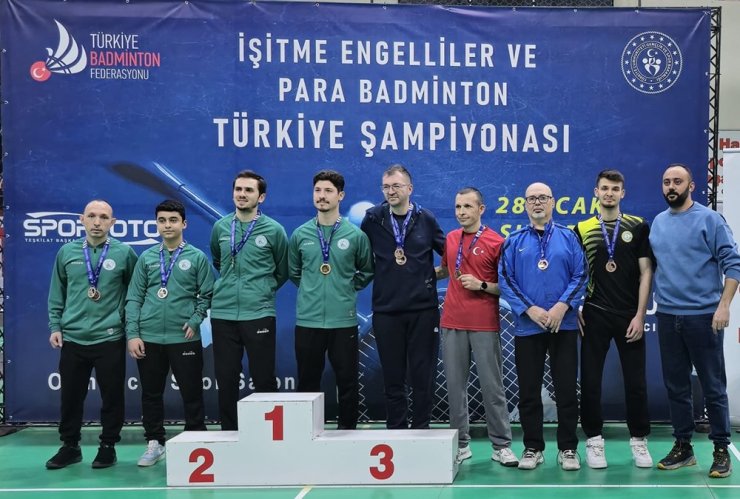 GAZİOSMANPAŞALI SPORCULAR, PARA BADMİNTON ŞAMPİYONASI’NDAN 27 MADALYA İLE DÖNDÜ