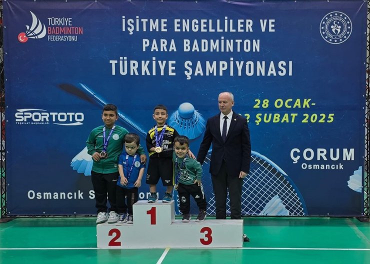 GAZİOSMANPAŞALI SPORCULAR, PARA BADMİNTON ŞAMPİYONASI’NDAN 27 MADALYA İLE DÖNDÜ