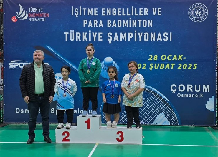 GAZİOSMANPAŞALI SPORCULAR, PARA BADMİNTON ŞAMPİYONASI’NDAN 27 MADALYA İLE DÖNDÜ