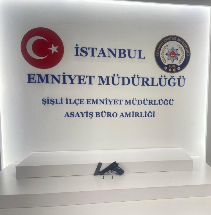 ŞİŞLİ’DE İŞ YERİNE SİLAHLI SALDIRI KAMERADA