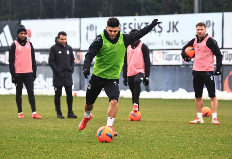 BEŞİKTAŞ, TRABZONSPOR MAÇI HAZIRLIKLARINI SÜRDÜRDÜ