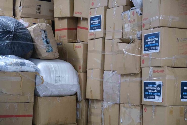 DEPREM YARDIMLARI 2 YIL SONRA DEPODAN ÇIKTI