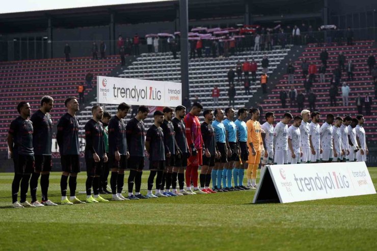 TRENDYOL 1. LİG: PENDİKSPOR: 1 - BOLUSPOR: 0