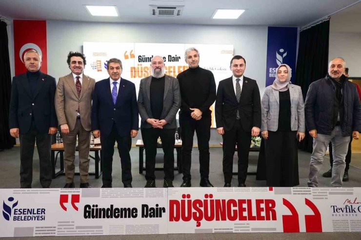 ESENLER’DE GAZETECİLER TERÖR SORUNUNU ELE ALDI