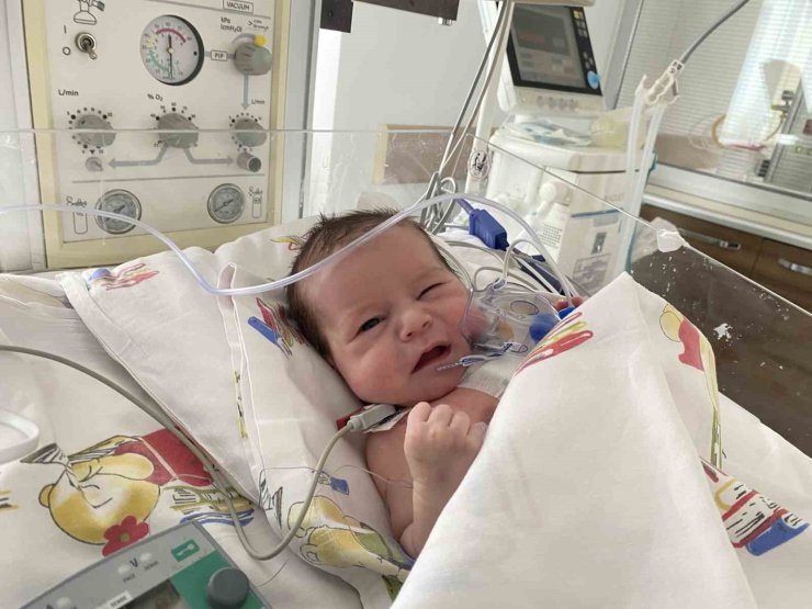 MİNİK KALBE BÜYÜK OPERASYON, 12 GÜNLÜKKEN YAPILAN AMELİYATLA SAĞLIĞINA KAVUŞTU