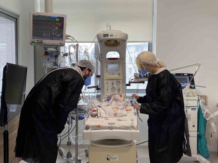 MİNİK KALBE BÜYÜK OPERASYON, 12 GÜNLÜKKEN YAPILAN AMELİYATLA SAĞLIĞINA KAVUŞTU