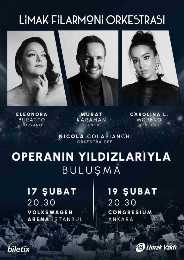 LİMAK FİLARMONİ ORKESTRASI’NDAN İSTANBUL VE ANKARA’DA YENİ YIL KONSERLERİ