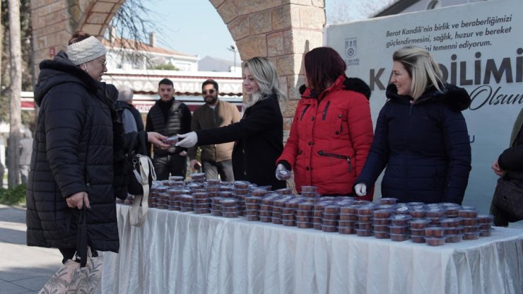 SİLİVRİ BELEDİYESİ BERAT KANDİLİ’NDE LOKMA İKRAMINDA BULUNDU