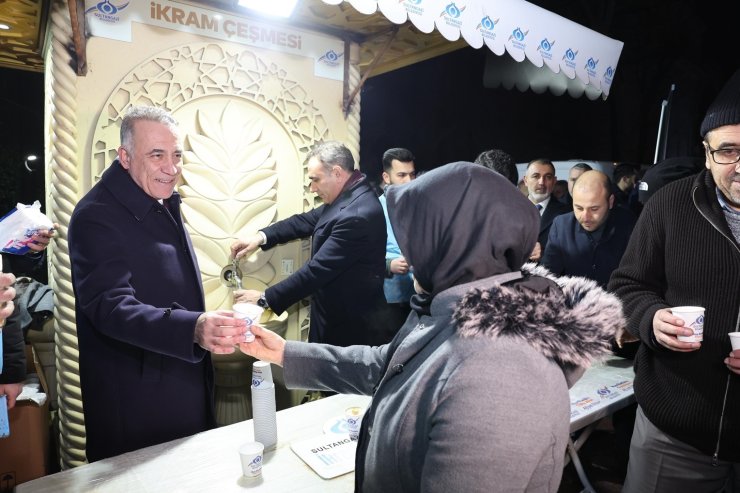 BERAT GECESİ SULTANGAZİ’DE DUALARLA İDRAK EDİLDİ