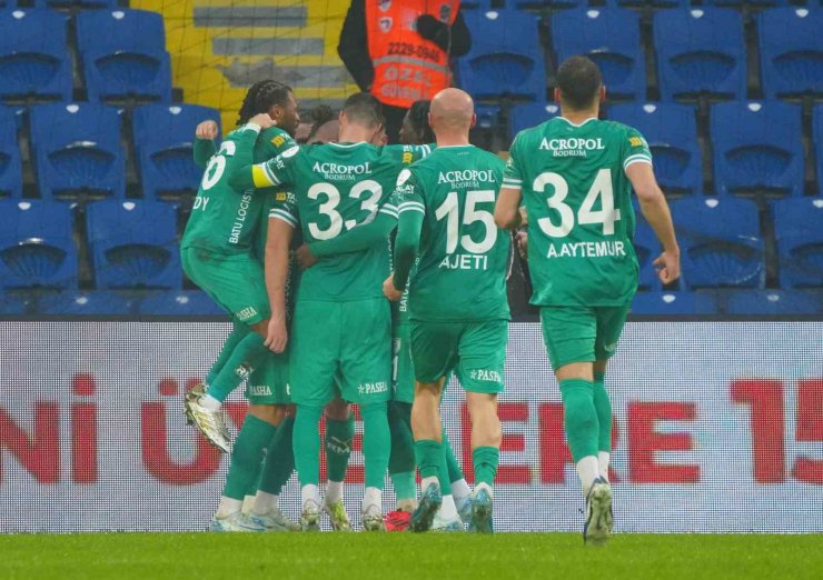 TRENDYOL SÜPER LİG: BAŞAKŞEHİR: 0 - BODRUM FK: 1 (MAÇ SONUCU)