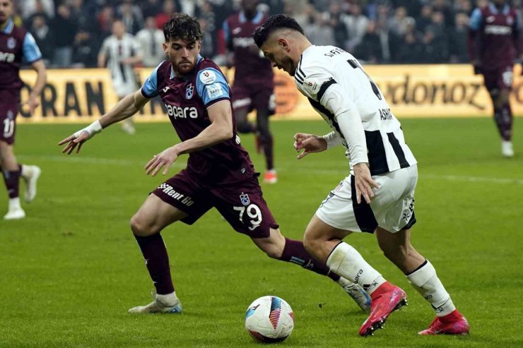 TRENDYOL SÜPER LİG: BEŞİKTAŞ: 2 - TRABZONSPOR: 1 (MAÇ SONUCU)