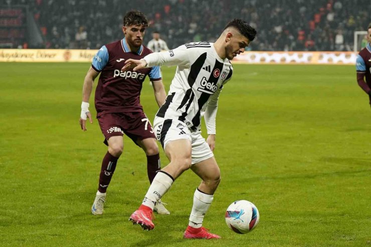 TRENDYOL SÜPER LİG: BEŞİKTAŞ: 2 - TRABZONSPOR: 1 (MAÇ SONUCU)