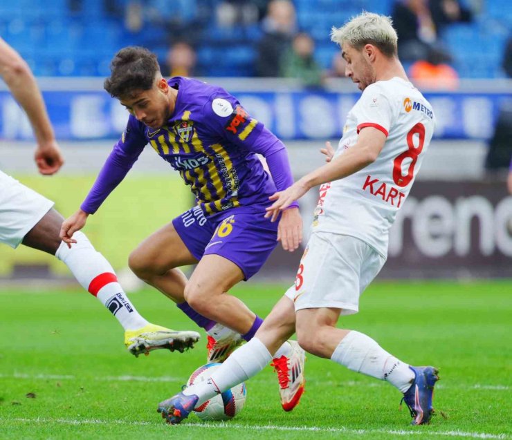 TRENDYOL SÜPER LİG: EYÜPSPOR: 1 - KAYSERİSPOR: 1 (MAÇ SONUCU)