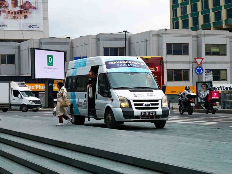 BEYOĞLU’NDA ‘ÜCRETSİZ RİNG SEFERLERİ’ KAR MESAİSİ YAPACAK