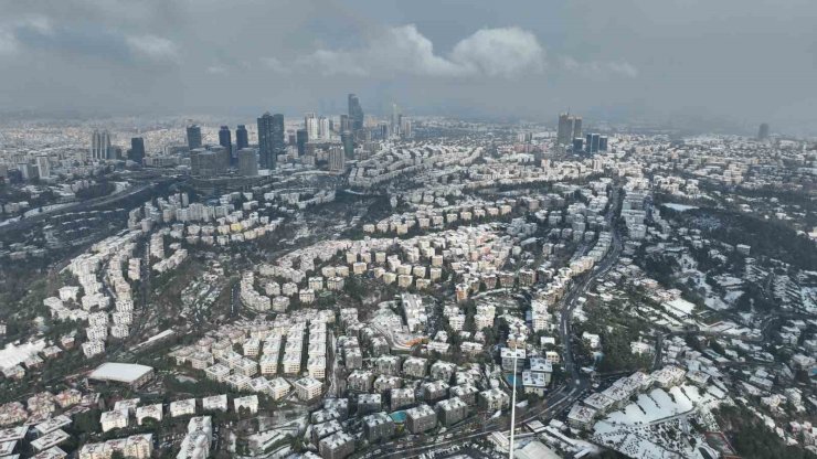 İSTANBUL BOĞAZI’NDA KAR MANZARASI