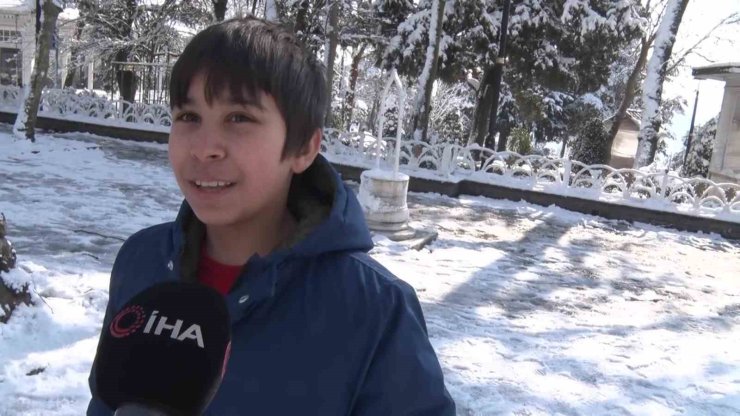 ÇAMLICA’DA ÇOCUKLAR KARIN KEYFİNİ ÇIKARDI