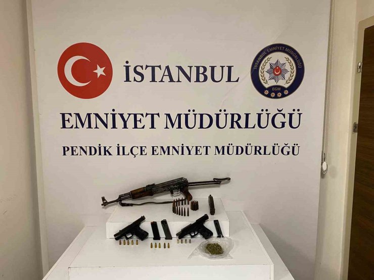 PENDİK’TE RUHSATSIZ SİLAH OPERASYONU: 2 ŞÜPHELİ YAKALANDI