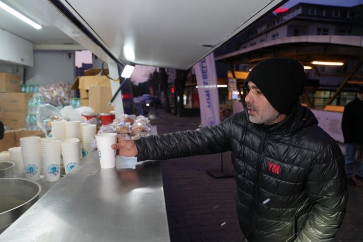 TUZLA BELEDİYESİ’NDEN SOĞUK KIŞ GÜNLERİNDE ÇORBA İKRAMI