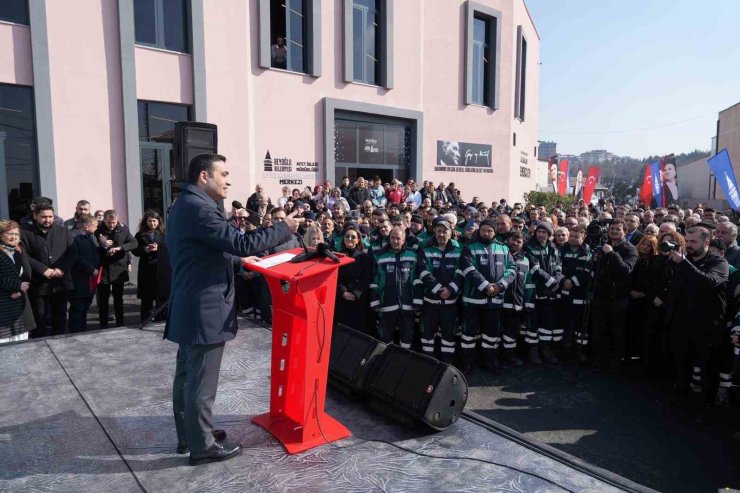 "BEYOĞLU BELEDİYESİ ÇALIŞANLARI EMEKÇİ EVİ" DÜZENLENEN TÖRENLE AÇILDI