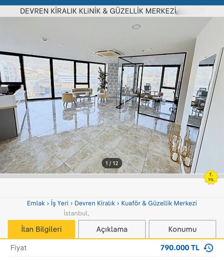 FENOMENLER İLE ÇOĞALAN GÜZELLİK MERKEZLERİ ŞİMDİLERDE DEVREN SATILIK