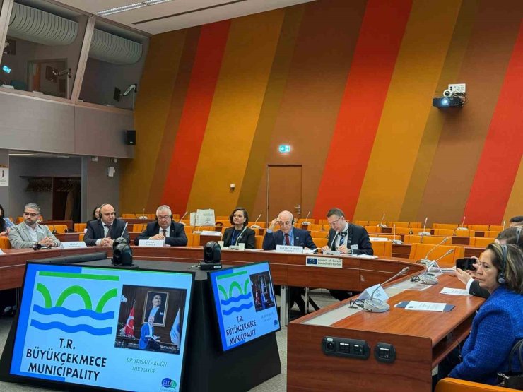 "BÜYÜKÇEKMECE’NİN GELECEK VİZYONUNU" STRAZBURG’DA DA SES GETİRDİ