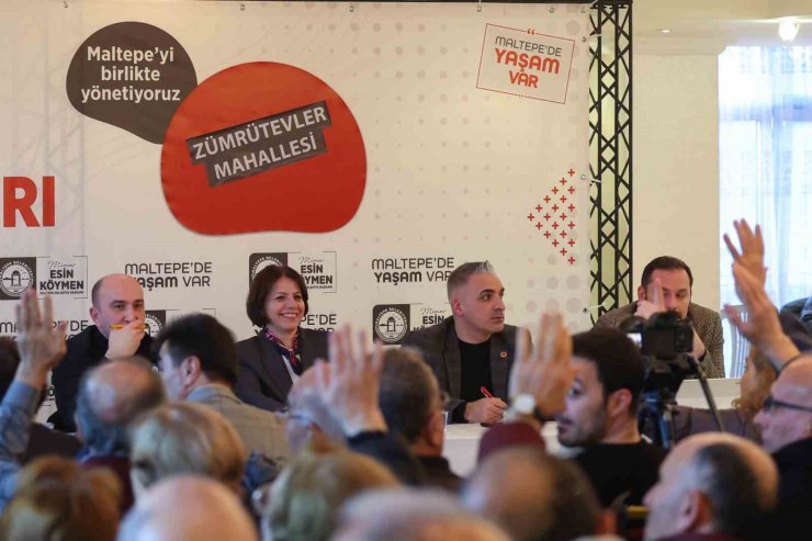 BAŞKAN KÖYMEN, MALTEPE’NİN EN KALABALIK MAHALLESİNE KONUK OLDU