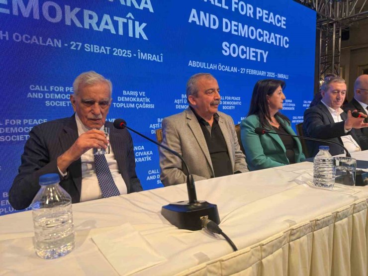 ABDULLAH ÖCALAN’IN ÇAĞRISI: "TÜM GRUPLAR SİLAH BIRAKMALI VE PKK KENDİNİ FESHETMELİDİR"