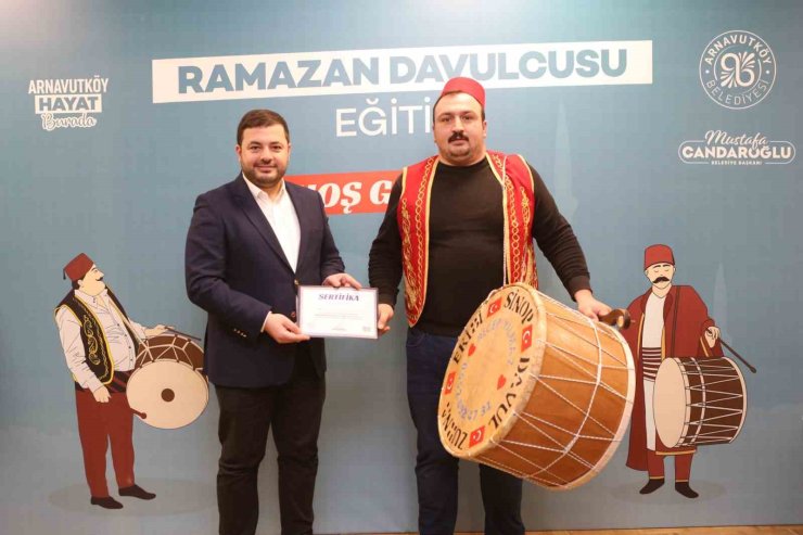 ARNAVUTKÖY BELEDİYESİ’NDEN GELENEKSEL RAMAZAN DAVULCULUĞU EĞİTİMİ